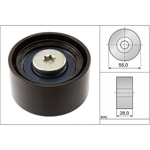 INA Deflection Pulley 532 0556 10