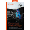 Cygentt Race 10W Wireless Vent Car Charger With QC 3.0