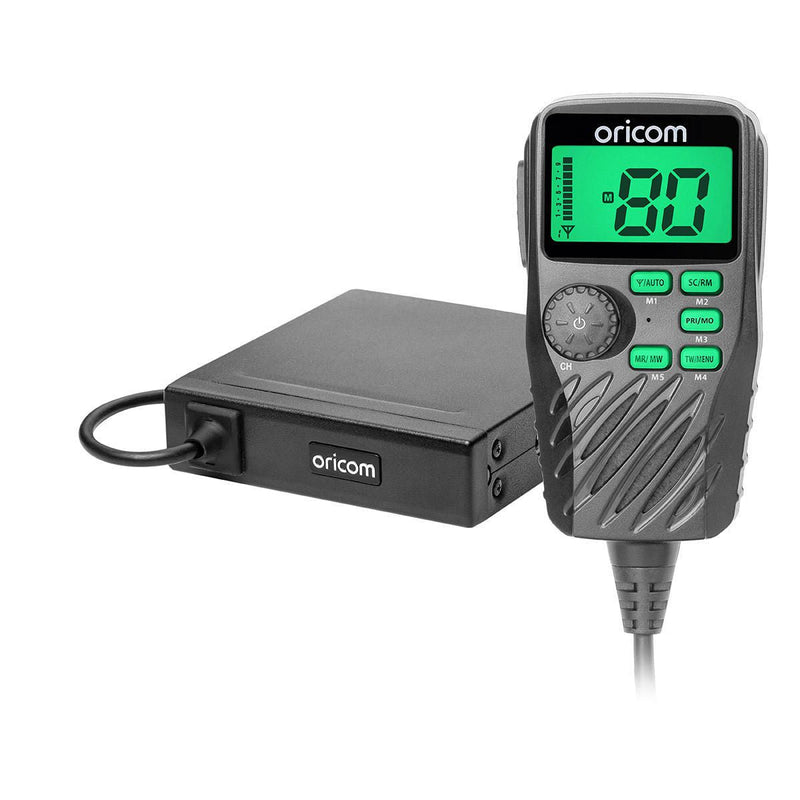 Oricom 5W UHF CB Radio 80 Channel 3 Colour w/ DAS UHF182X