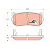 TRW Brake Pad Set GDB3203