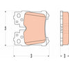 TRW Cotec Brake Pad Set GDB3475