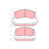 TRW Dtec Brake Pad Set Front GDB3086DT
