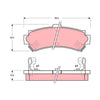 TRW Dtec Brake Pad Set Rear GDB3115DT