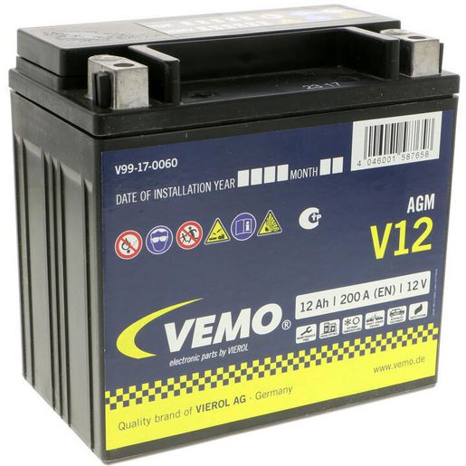 Vemo Service Battery V99-17-0060