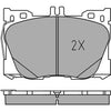 Meyle Brake Pad Set 025 225 8618/PD