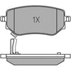 Meyle Brake Pad Set 025 228 6118/PD