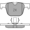 Meyle Brake Pad Set 025 255 1417