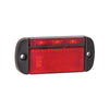 LED Autolamps Rear Marker with Reflector Red 100 x 44mm