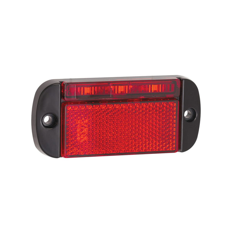LED Autolamps Rear Marker with Reflector Red 100 x 44mm