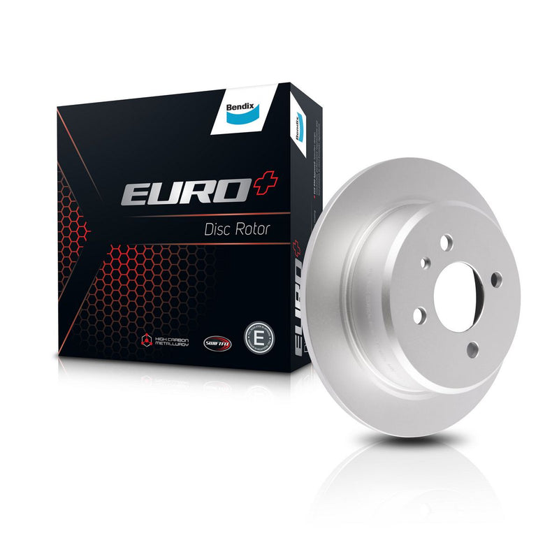 Bendix Euro+ Brake Rotor Pair 258mm Rear BR671 Euro+