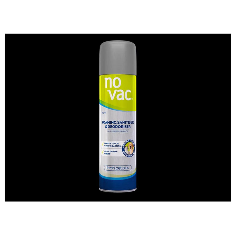 No Vac Foaming Sanitiser + Deodoriser Fresh Pet 290G 31150