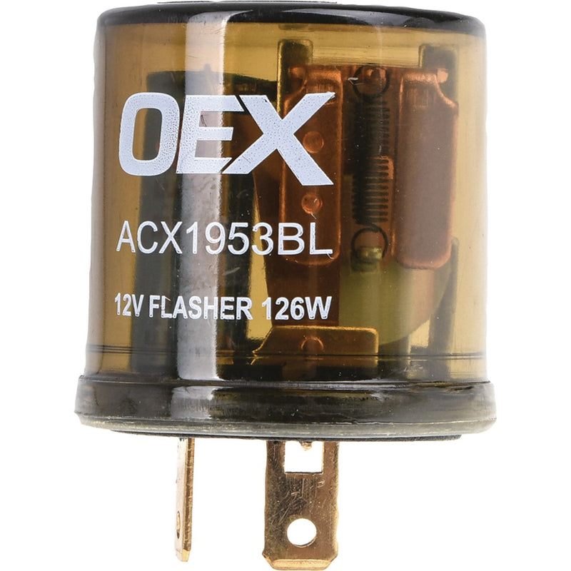 OEX Flasher Relay, 2 Pin 12V ACX1953BL
