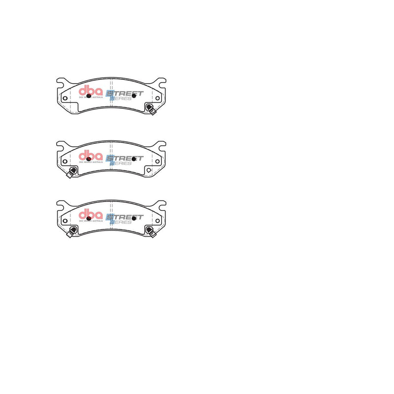 DBA Street Series Brake Pad Set Front DB2080SS