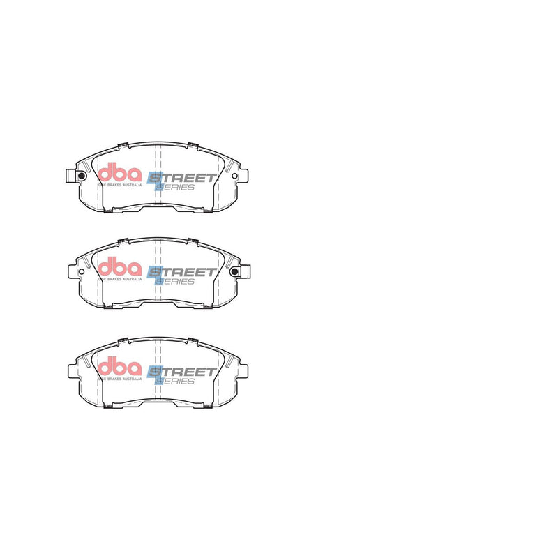 DBA Street Series Brake Pad Set Front DB1187SS
