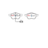 DBA Street Series Brake Pad Set Front DB1404SS