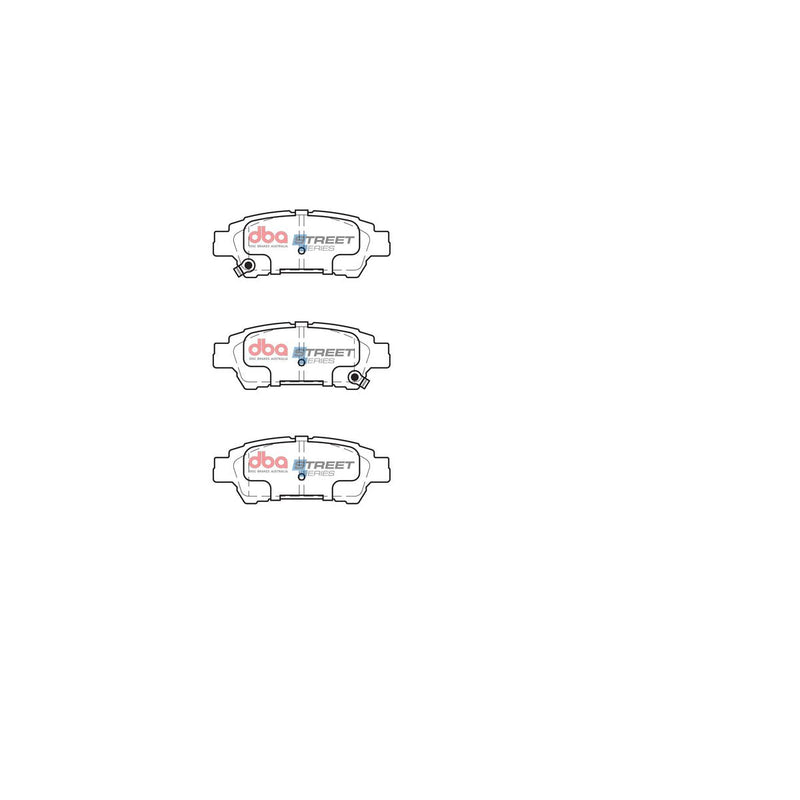 DBA Street Series Brake Pad Set Rear DB1660SS