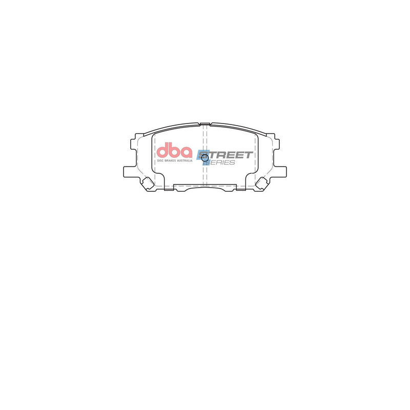 DBA Street Series Brake Pad Set Front DB1517SS