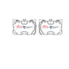 DBA Street Series Brake Pad Set DB15062SS