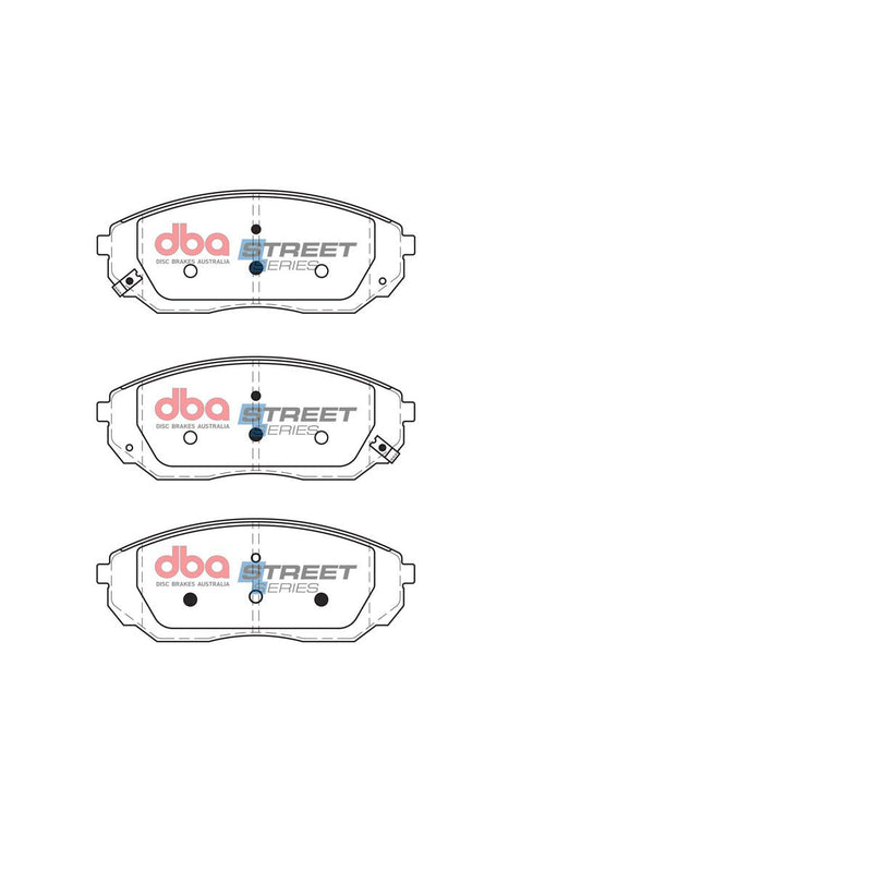 DBA Street Series Brake Pad Set Front DB1815SS