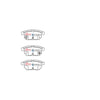 DBA Street Series Brake Pad Set Rear DB1786SS