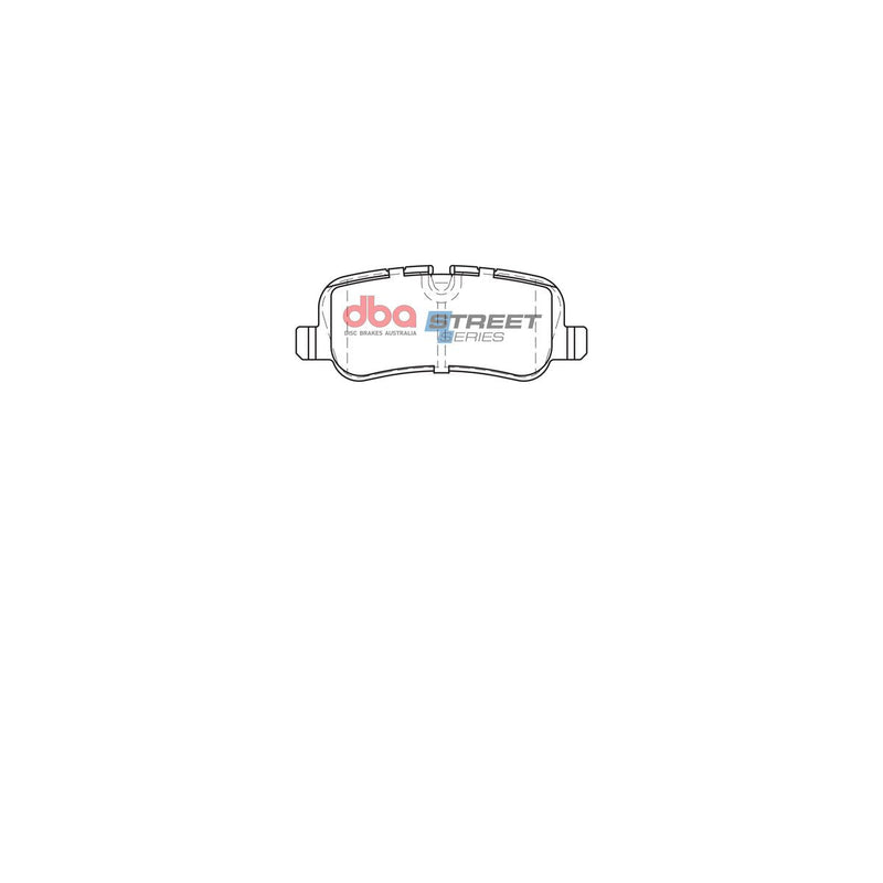 DBA Street Series Brake Pad Set Rear DB1781SS