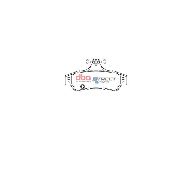 DBA Street Series Brake Pad Set Rear DB1779SS
