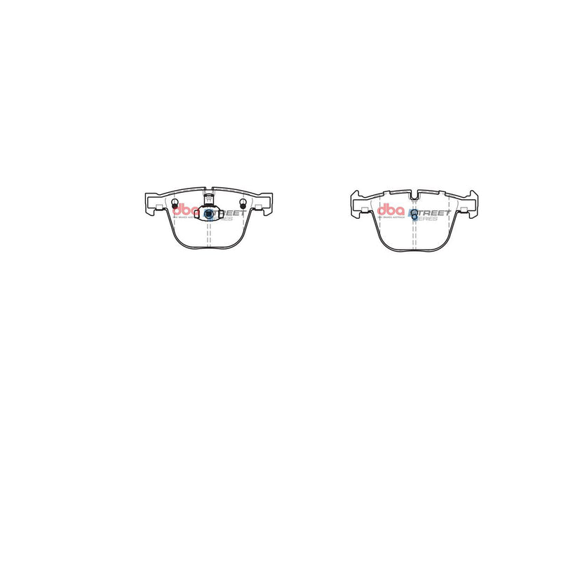 DBA Street Series Brake Pad Set Rear DB1499SS