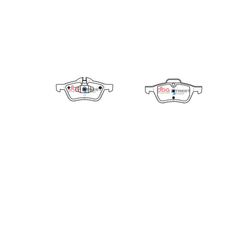 DBA Street Series Brake Pad Set Front DB1500SS