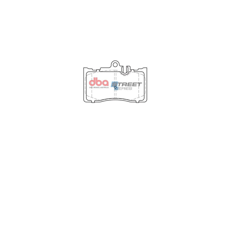 DBA Street Series Brake Pad Set Front DB1496SS