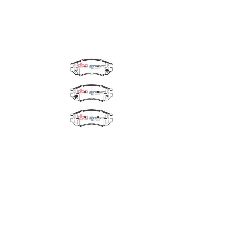 DBA Street Series Brake Pad Set Front DB1281SS