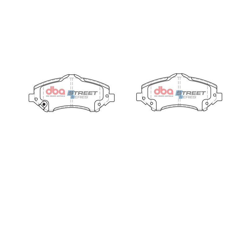 DBA Street Series Brake Pad Set Front DB2002SS