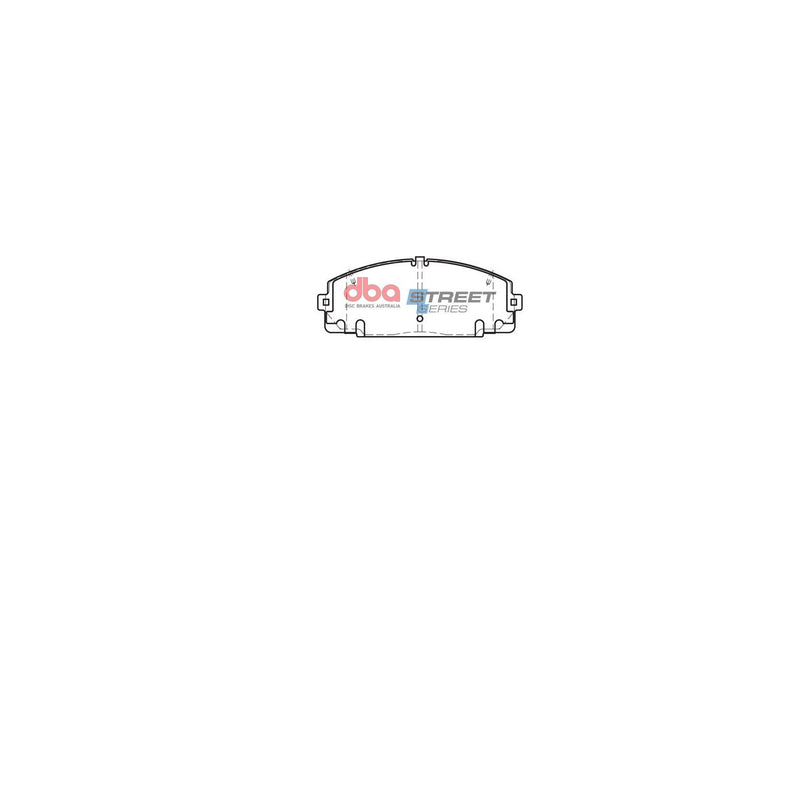 DBA Street Series Brake Pad Set Front DB2000SS