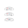 DBA Street Series Brake Pad Set Front DB1727SS