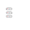 DBA Street Series Brake Pad Set Front DB1684SS