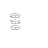 DBA Street Series Brake Pad Set Rear DB1247SS