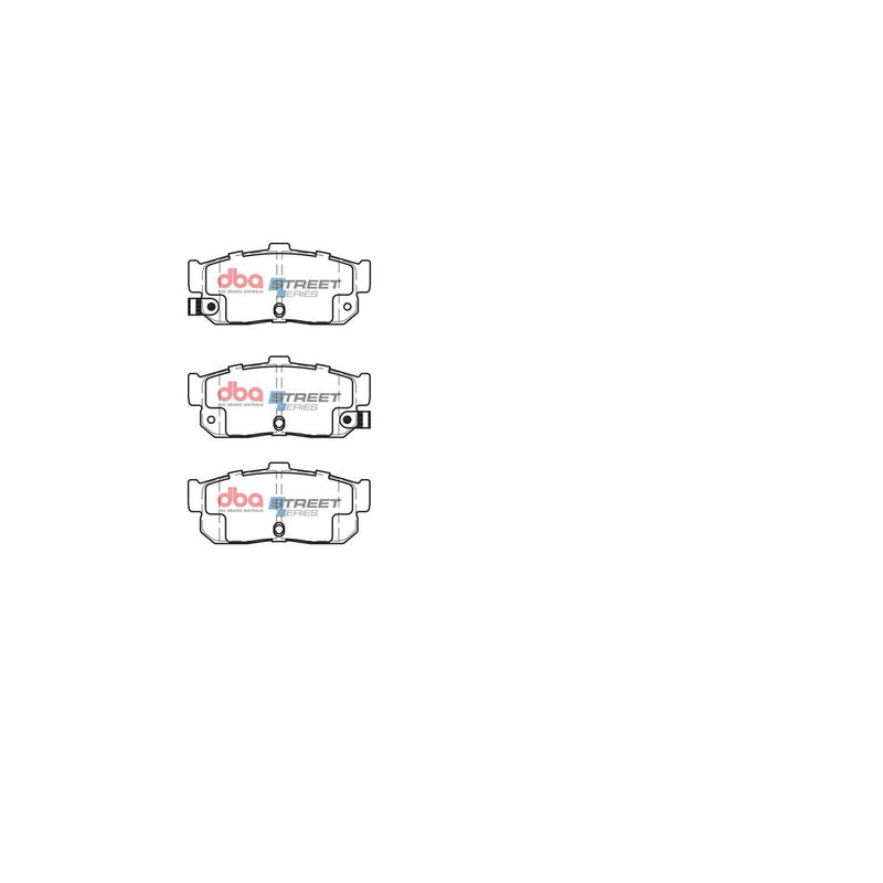 DBA Street Series Brake Pad Set Rear DB1247SS