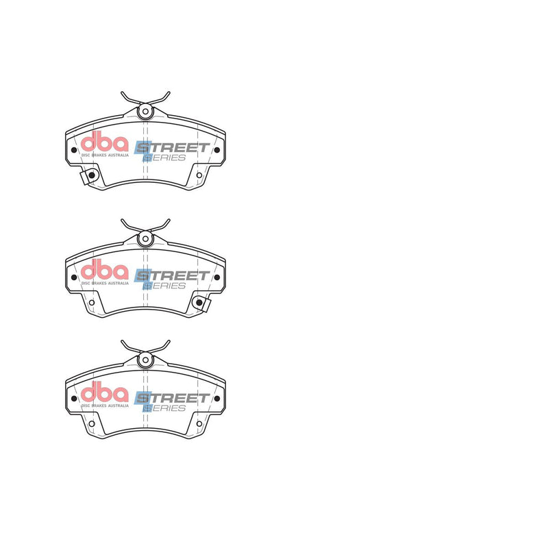 DBA Street Series Brake Pad Set Front DB1855SS