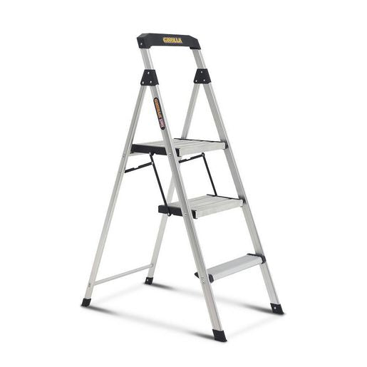 Gorilla 120Kg 3 Step Lightweight Ladder GOR-3TT