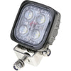 OEX Work Light Square 4 LED. 12V/24V, Cispr25 Rated