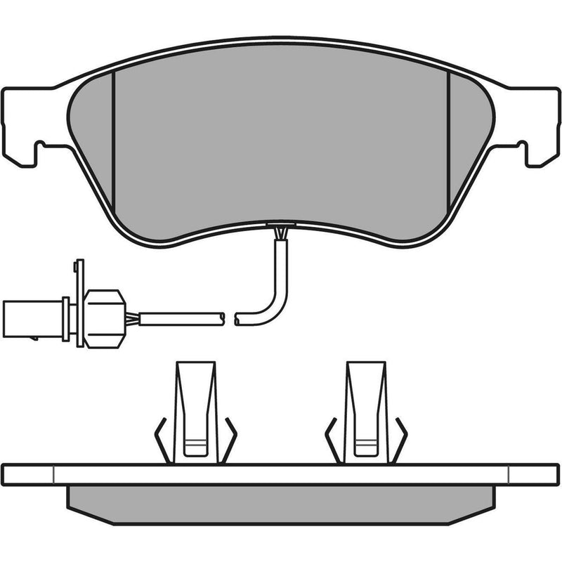 Meyle Brake Pad Set 025 238 9620/PD