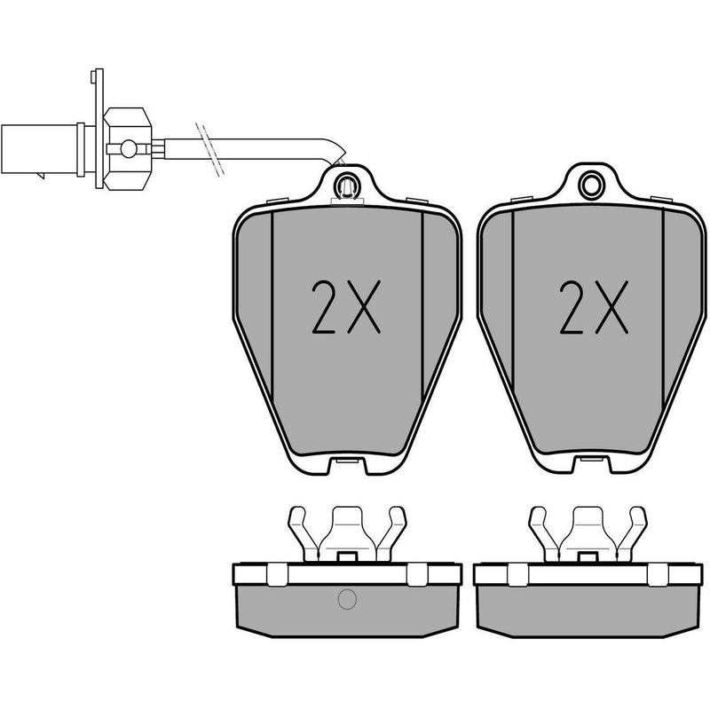 Meyle Brake Pad Set 025 214 5218/PD