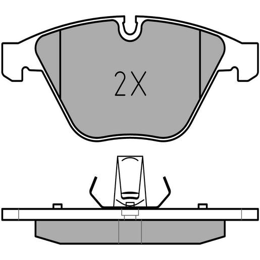 Meyle Brake Pad Set 025 241 6120/PD