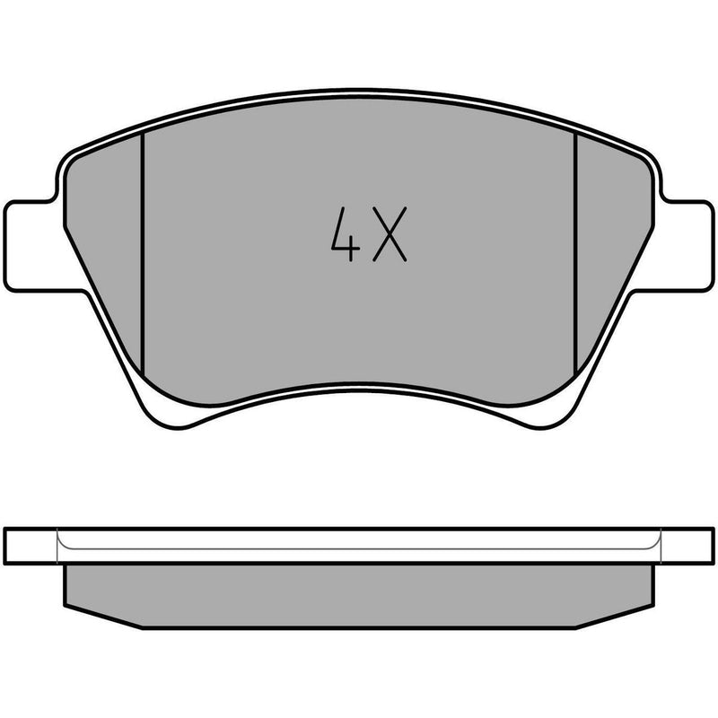 Meyle Brake Pad Set 025 239 3018/PD