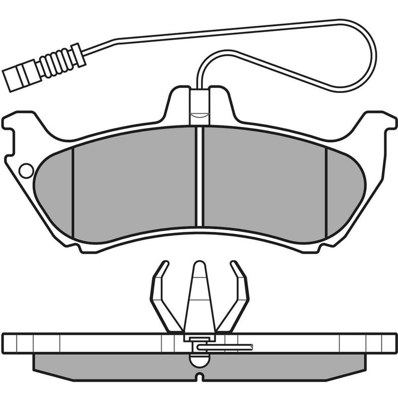 Meyle Brake Pad Set 025 231 9017/PD