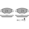 Meyle Brake Pad Set 025 235 9718/PD
