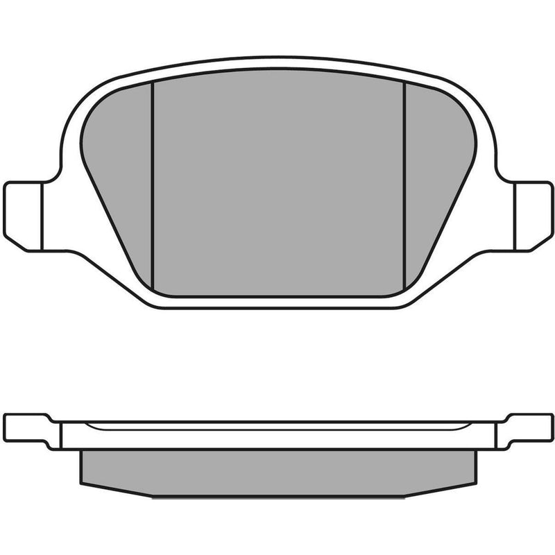 Meyle Original Brake Pad Set Rear 025 236 0113