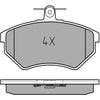 Meyle Original Brake Pad Set Front 025 201 6816