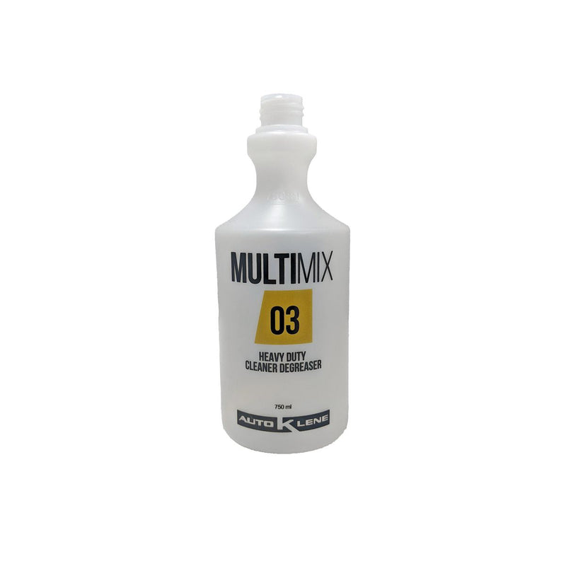 Auto Klene MultiMix 03 Printed Spray Bottle 750ml MM3BOT