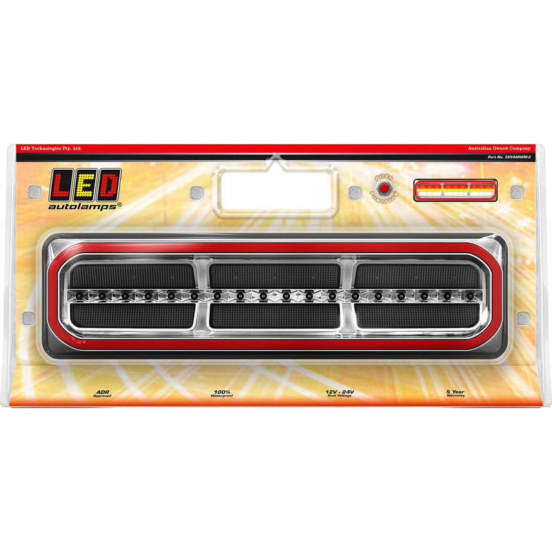 LED Autolamps Stop/Tail/Sequential-Indicator/Reverse