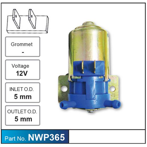 Nice Products Windscreen Washer Pump NWP365